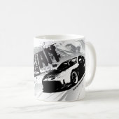 Straße Tuned™ ROWDY Tasse (VorderseiteRechts)