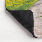 Straße und Baum Mousepad (Ecke)
