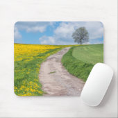 Straße und Baum Mousepad (Mit Mouse)