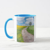 Straße und Baum Tasse (Links)