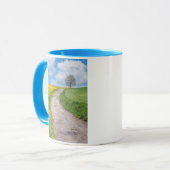 Straße und Baum Tasse (Vorderseite Links)