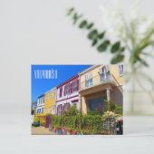 Straße Valparaíso Postkarte (Stehend Vorderseite)