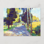 Straße von Carl Moll Postkarte (Vorderseite)