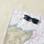 Straße von Georgien und Straße von Juan de Fuca Ch Strandtuch (Beispiel)