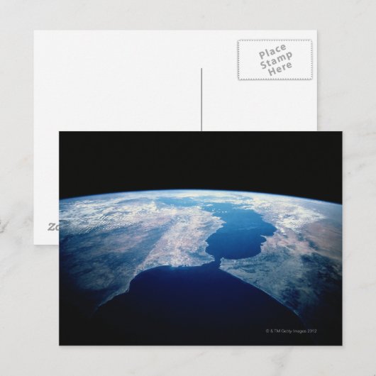 Straße von Gibraltar Postkarte (Vorne/Hinten)