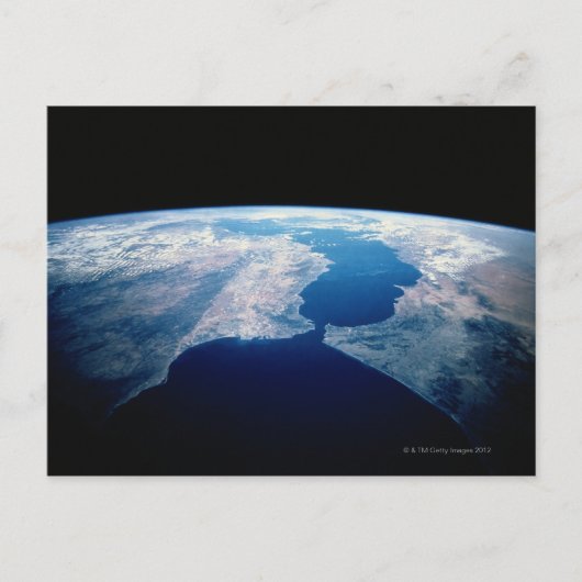 Straße von Gibraltar Postkarte (Vorderseite)