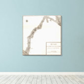 Straße von Limestone nach Frankfort Leinwanddruck (Insitu (Holzboden))