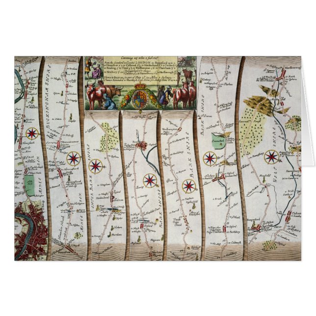 Straße von London zu Bristol (Vorderseite (Horizontal))
