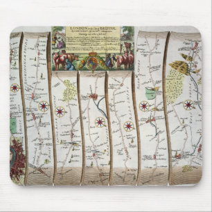 Straße von London zu Bristol Mousepad