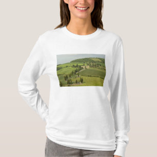 Straße von Pienza nach Montepulciano T-Shirt