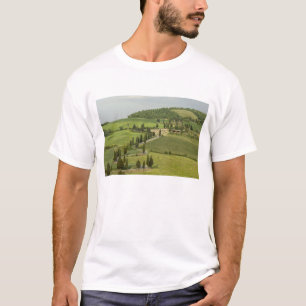 Straße von Pienza nach Montepulciano T-Shirt