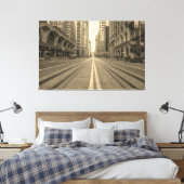 Straße von San Francisco Leinwanddruck (Insitu (Schlafzimmer))
