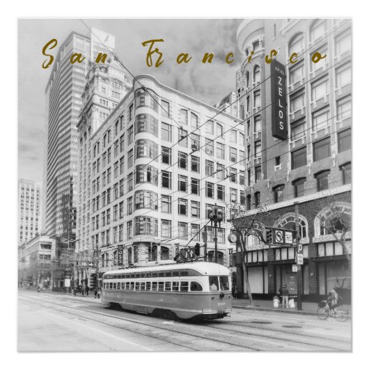 Straße von San Francisco Poster (Vorderseite)