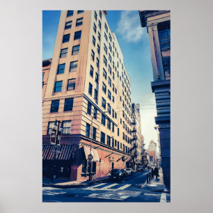 Straße von San Francisco Poster