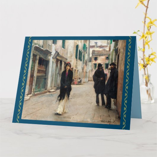 Straße von Venedig durch John Sargent Karte (Gelbe Blume)