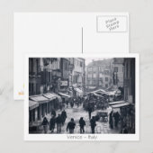 Straße von Venedig Postkarte (Vorne/Hinten)