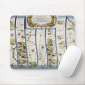 Straße von Whitby nach Durham Mousepad (Mit Mouse)