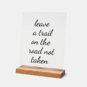 Straße wird nicht akryllisches Zeichen genommen Acrylschild (Winkel)