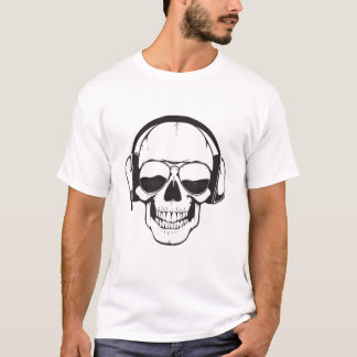 Straße Wize Kleidung (Musik-Schädel) T-Shirt