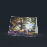 STRASSE ZU EMMAUS KARTE<br><div class="desc">"Nicht waren unsere Herzen,  die innerhalb wir brennen,  während er mit uns auf der Straße sprach und öffnete die Schriften zu uns?" LUKE 24; 32</div>