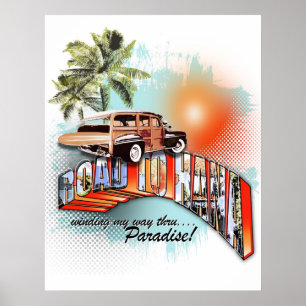 Straße zu Hana Poster