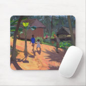 Straße zu Kovalum Strand Kerala 1996 Mousepad (Mit Mouse)