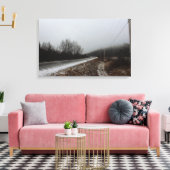 Straße zum Abgrund Leinwanddruck (Insitu (Wohnzimmer))