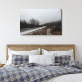 Straße zum Abgrund Leinwanddruck (Insitu (Schlafzimmer))