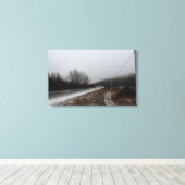 Straße zum Abgrund Leinwanddruck (Insitu (Holzboden))