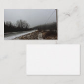 Straße zum Abgrund Visitenkarte (Vorne/Hinten)