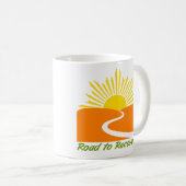 Straße zum Erholungs-Gang Kaffeetasse (VorderseiteRechts)