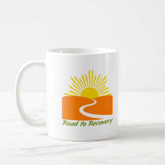 Straße zum Erholungs-Gang Kaffeetasse