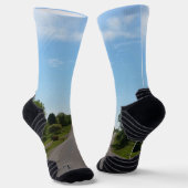 Straße zum Laufen Socken (Gewinkelt)