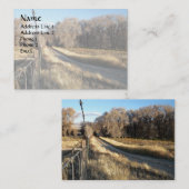 Straße zum mittleren Königreich Visitenkarte (Vorne/Hinten)