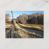 Straße zum mittleren Königreich Visitenkarte (Rückseite)