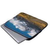 Straße, zum von Fitzroy, Patagonia anzubringen Laptopschutzhülle (Vorne Knopf)