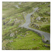 Straße zwischen Ballaghacahreen und Caherkeen. Fliese (Vorderseite)