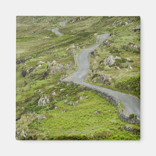 Straße zwischen Ballaghacahreen und Caherkeen. Magnet (Vorne)