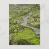 Straße zwischen Ballaghacahreen und Caherkeen. Postkarte (Vorderseite)