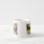 Straßen alten Prag-Aquarells Espressotasse (Vorderseite)