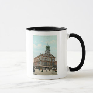 Straßen-Ansicht des Faneuil Hall Tasse