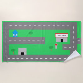 Straßen-Badetuch Strandtuch