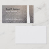 Straßen-Beschaffenheits-treibender Visitenkarte (Vorne/Hinten)