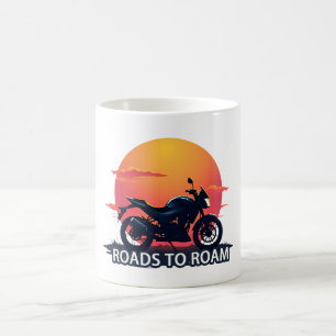 Straßen bis Rom Kaffeetasse