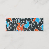 STRASSEN-BLÖCKE MINI VISITENKARTE (Rückseite)