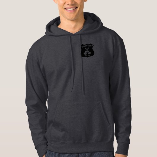 Straßen-Crew Hoodie (Vorderseite)