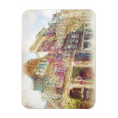 Straßen der Altstadt von Amsterdam Magnet (Vertikal)