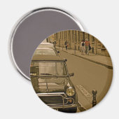 Straßen des Pariser Magnet (Vorderseite/Rückseite)