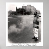 Straßen Detroits Poster (Vorne)
