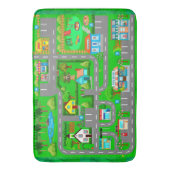 Straßen für Autos Badematte (Vorderseite Vertikal)